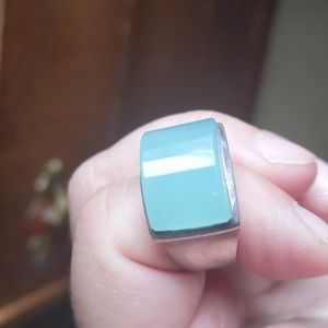 Sale! 💙 2 for $35!  Sterling silver Chalcedony ring